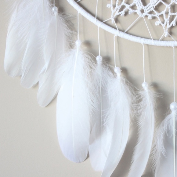White Feather Dream Catcher - Picture 4 of 7